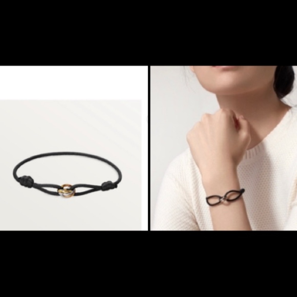 Cartier Trinity Cord Bracelet